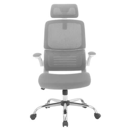 Rent to own OSP Home Furnishings - Mesh Back Manager’s Chair with Headrest - Grey/White