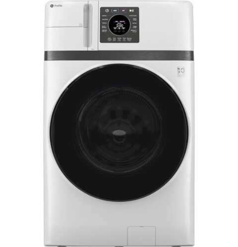 Rent to own GE Profile - 4.6 Cu. Ft. UltraFast Combo Electric Washer & Dryer with Ventless Heat Pump Technology - White