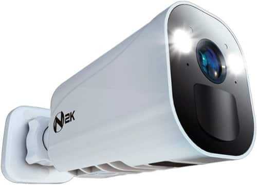 Rent to own Night Owl - Indoor/Outdoor Wire Free 2K Security Camera with 2-Way Audio - White