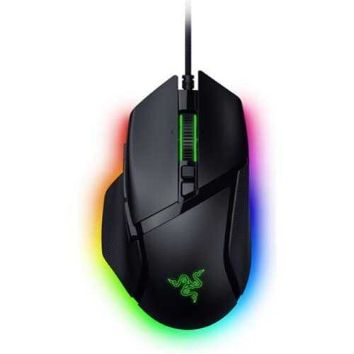 Rent to own Razer - Basilisk V3 35K Wired Ergonomic Gaming Mouse with HyperScroll Tilt Wheel and Chrome RGB Lighting - Black