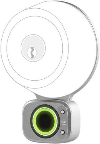 Rent To Own - Lockly - Flex Touch Pro Retrofit Smart Lock - Satin Nickel