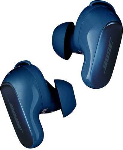 Rent to own Bose - QuietComfort Ultra True Wireless Noise Cancelling In-Ear Earbuds - Lunar Blue