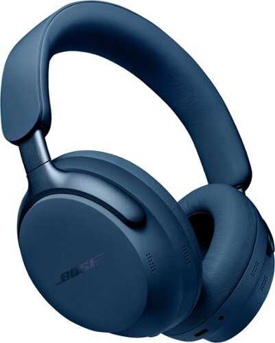 Rent to own Bose - QuietComfort Ultra Wireless Noise Cancelling Over-the-Ear Headphones - Lunar Blue