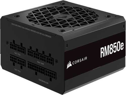 Rent to own CORSAIR - RMe Series RM850e 80 PLUS Gold Fully Modular Low-Noise ATX 3.0 and PCIE 5.0 Power Supply - Black