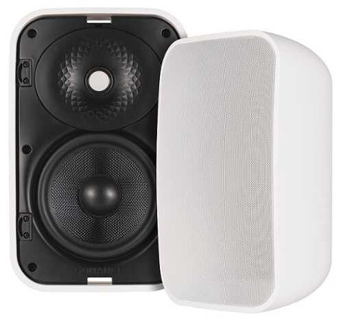 Rent to own Sonance - MX56 - Mariner Series 5-1/4" 2-Way Outdoor Surface Mount Speakers (Pair) - Paintable White