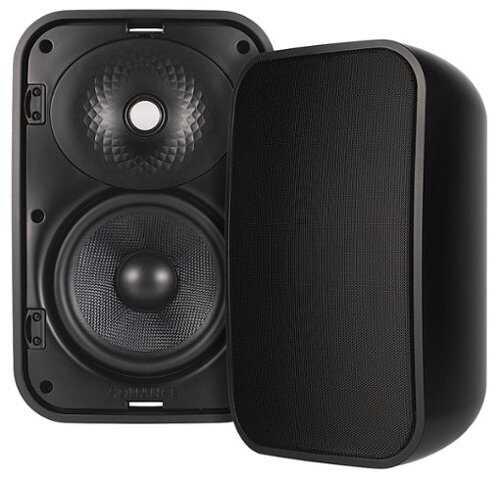 Rent to own Sonance - MX56 - Mariner Series 5-1/4" 2-Way Outdoor Surface Mount Speakers (Pair) - Black