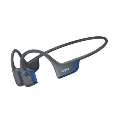 Rent to own Shokz - OpenRun Pro 2 Bone Conduction Open-Ear Sports Headphones - Steel Blue