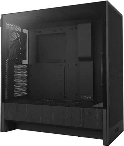 Rent to own NZXT - H5 Flow Compact ATX Mid-Tower Airflow Case - Black