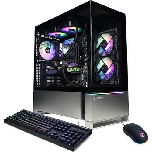 Rent to own CyberPowerPC - Gamer Supreme Gaming Desktop - AMD Ryzen 7 8700F - 32GB Memory - NVIDIA GeForce RTX 4070 SUPER 12GB - 2TB SSD - Black