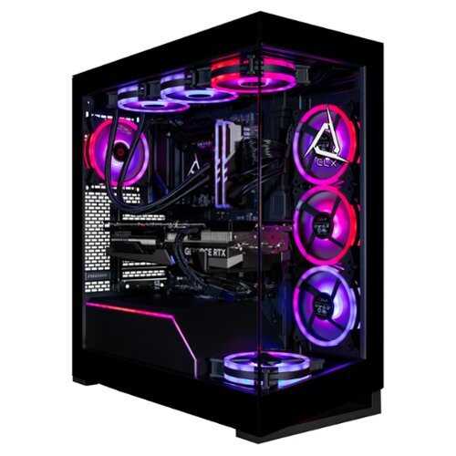 Rent to own CLX - HORUS Gaming Desktop - Intel Core i9 14900KF - 64GB DDR5 5600 Memory - GeForce RTX 4080 Super - 2TB NVMe M.2 SSD+6TB HDD - Black