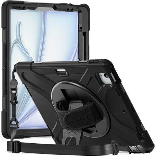 Rent to own SaharaCase - Raider-X Series Heavy Duty Case for Apple iPad Air (M2) 13" 2024 - Scorpion Black