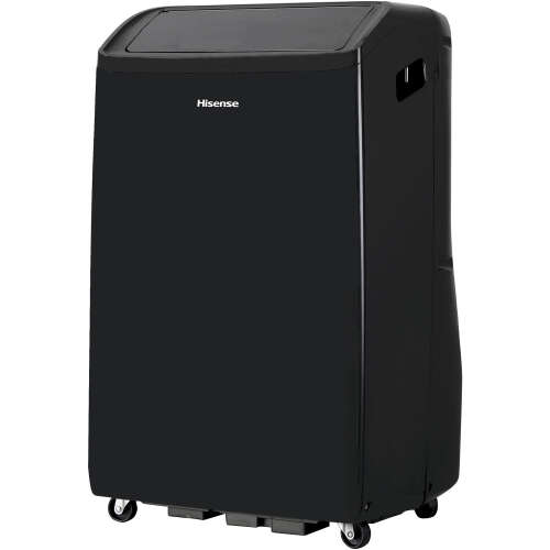 Rent to own Hisense - 10,000 BTU Smart Portable Inverter Air Conditioner with Wi-fi and Remote Control - Black