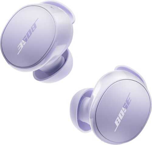 Rent to own Bose - QuietComfort True Wireless Noise Cancelling In-Ear Earbuds - Chilled Lilac