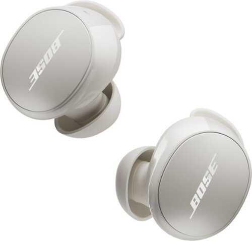 Rent to own Bose - QuietComfort True Wireless Noise Cancelling In-Ear Earbuds - White Smoke