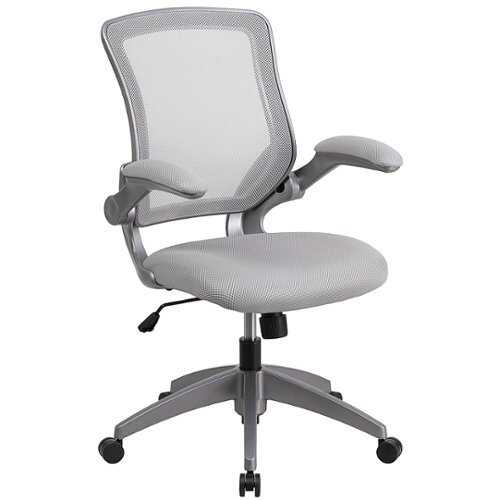 Rent to own Alamont Home - Kale Contemporary Mesh Swivel Office Chair - Gray