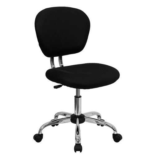 Rent to own Alamont Home - Beverly Contemporary Mesh Swivel Office Chair - Black