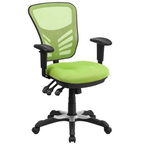 Rent to own Alamont Home - Nicholas Contemporary Mesh Executive Swivel Office Chair - Green