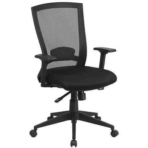 Rent to own Alamont Home - Cleo Contemporary Mesh Executive Swivel Office Chair - Black