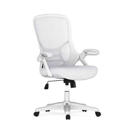 Rent to own Alamont Home - Porter Contemporary Mesh Executive Swivel Office Chair - White