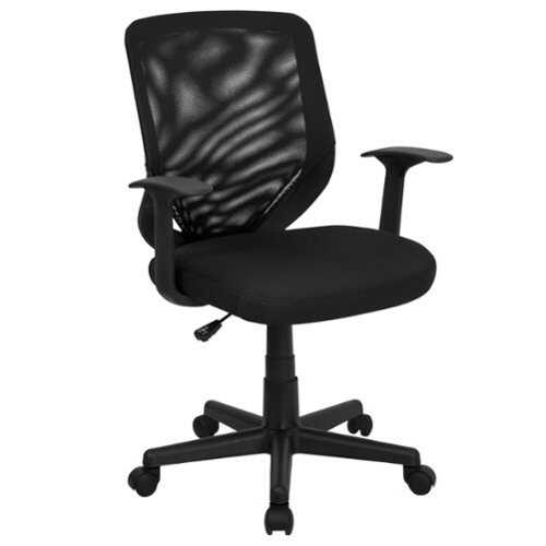 Rent to own Alamont Home - Norris Contemporary Mesh Swivel Office Chair - Black