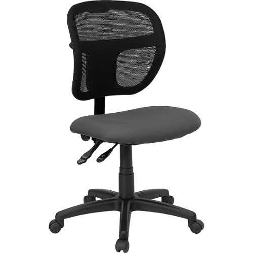 Rent to own Alamont Home - Contemporary Fabric Swivel Office Chair - Gray