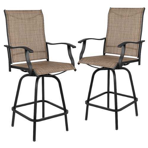 Rent to own Alamont Home - Valerie Patio Chair (set of 2) - Brown