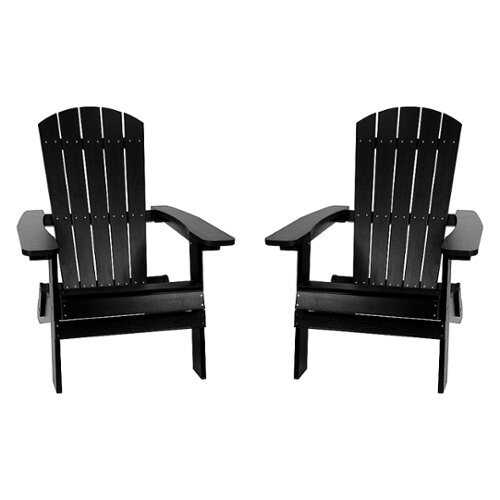 Rent to own Alamont Home - Charlestown Adirondack Chair (set of 2) - Black