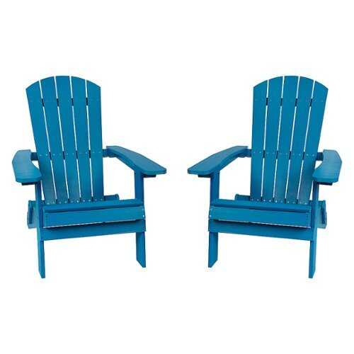 Rent to own Alamont Home - Charlestown Adirondack Chair (set of 2) - Blue