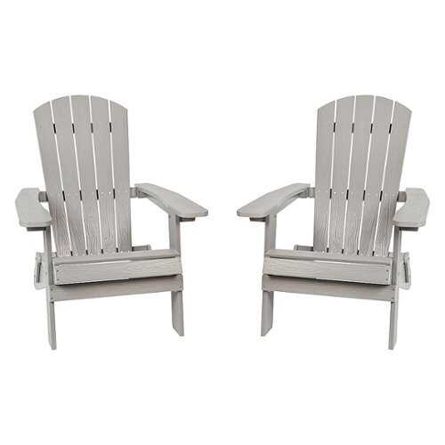 Rent to own Alamont Home - Charlestown Adirondack Chair (set of 2) - Gray