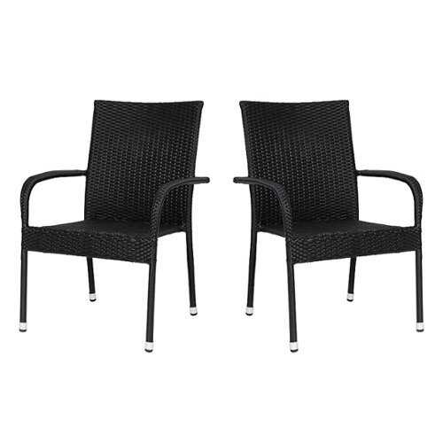 Rent to own Alamont Home - Maxim Patio Chair (set of 2) - Black