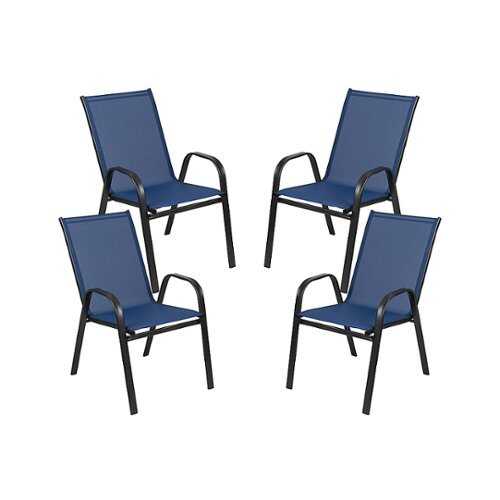 Rent to own Alamont Home - Brazos Patio Chair (set of 4) - Navy