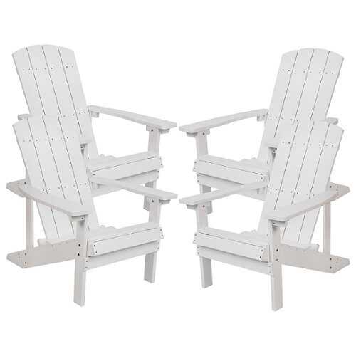 Rent to own Alamont Home - Charlestown Adirondack Chair (set of 4) - White