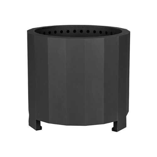 Rent to own Alamont Home - Titus Commercial Grade 19.5" Outdoor Smokeless Wood Burning Fire Pit - Black