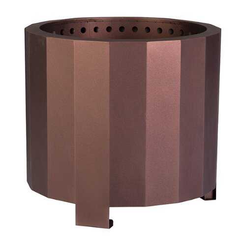 Rent to own Alamont Home - Titus Commercial Grade 19.5" Outdoor Smokeless Wood Burning Fire Pit - Bronze