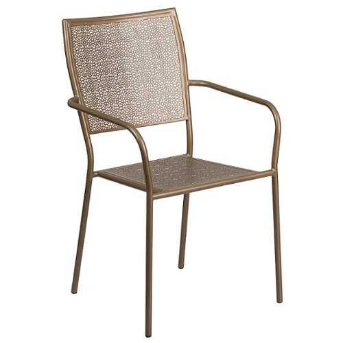 Rent to own Alamont Home - Oia Patio Chair - Gold