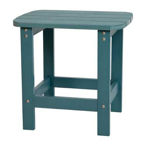 Rent to own Alamont Home - Charlestown Classic Adirondack Side Table - Sea Foam