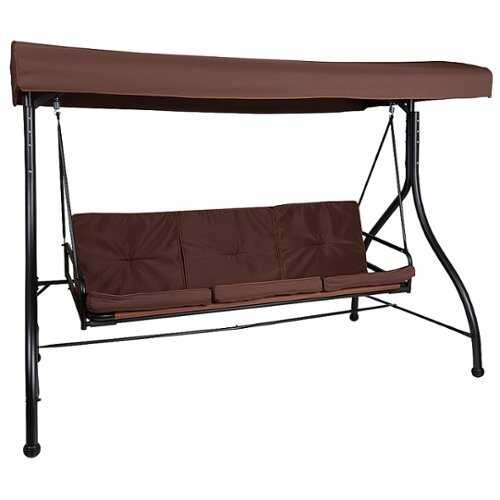 Rent to own Alamont Home - Tellis Patio Swing - Brown