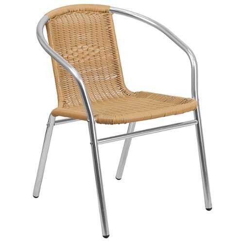 Rent to own Alamont Home - Lila Patio Chair - Aluminum and Beige