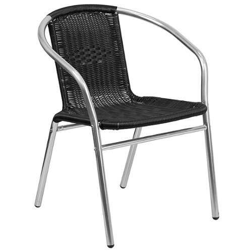 Rent to own Alamont Home - Lila Patio Chair - Aluminum and Black