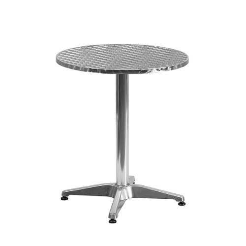 Rent to own Alamont Home - Mellie Contemporary Patio Table - Aluminum