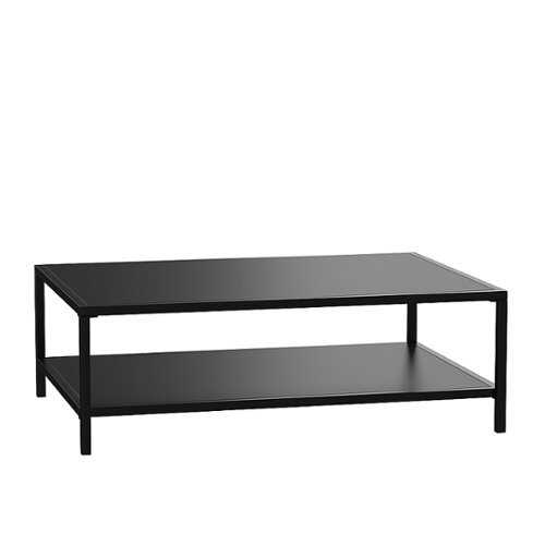 Rent to own Alamont Home - Brock Contemporary Patio Coffee Table - Black