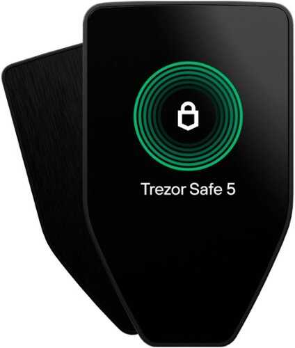 Rent to own Trezor - Safe 5 - Passphrase & Secure Element Crypto Hardware Wallet with Touch Screen and Haptic Feedback - Black Graphite