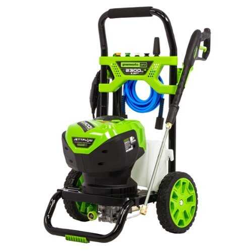 Rent to own Greenworks 2300 PSI 2.3 GPM Cold Water Electric Pressure Washer - Green