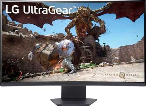 Rent to own LG - UltraGear 31.5" QHD 180Hz 1ms AMD FreeSync Gaming Monitor with HDR 10 - Black