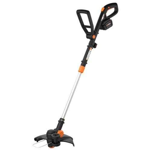 Rent to own WORX - 20V 12" Brushless Cordless String Trimmer (1 x 4.0Ah and 1 x Charger) - Black