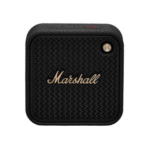 Rent to own Marshall - Willen II Portable Bluetooth Speaker - Black/Brass