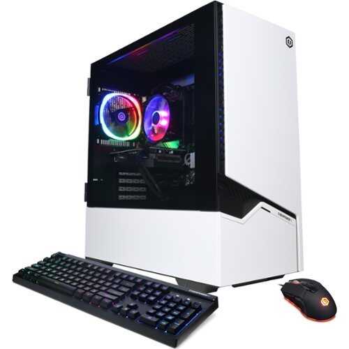 Rent to own CyberPowerPC - Gamer Xtreme Gaming Desktop - Intel Core i5-14400F - 16GB Memory - NVIDIA GeForce RTX 3050 6GB - 1TB SSD - White