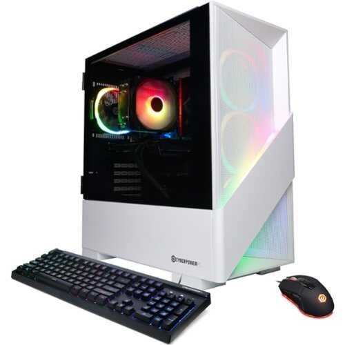 Rent to own CyberPowerPC - Gamer Master Gaming Desktop - AMD Ryzen 7 8700F - 16GB Memory - AMD Radeon RX 7600 8GB - 1TB SSD - White