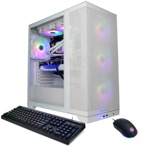 Rent to own CyberPowerPC - Gamer Supreme Gaming Desktop - AMD Ryzen 9 9900X - 32GB Memory - NVIDIA GeForce RTX 4080 SUPER 16GB - 2TB SSD - White