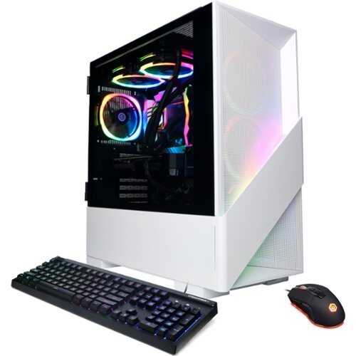 Rent to own CyberPowerPC - Gamer Supreme Gaming Desktop - AMD Ryzen 7 9700X - 16GB Memory - NVIDIA GeForce RTX 4060 Ti 16GB - 2TB SSD - White